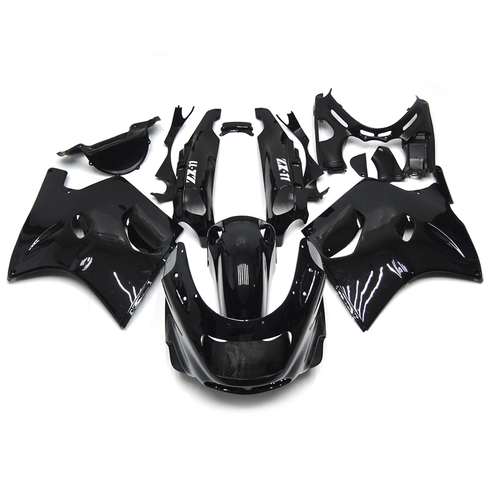 Plastic Fairings Kit for Kawasaki ZZR1100 Ninja ZX11 1993 - 2003